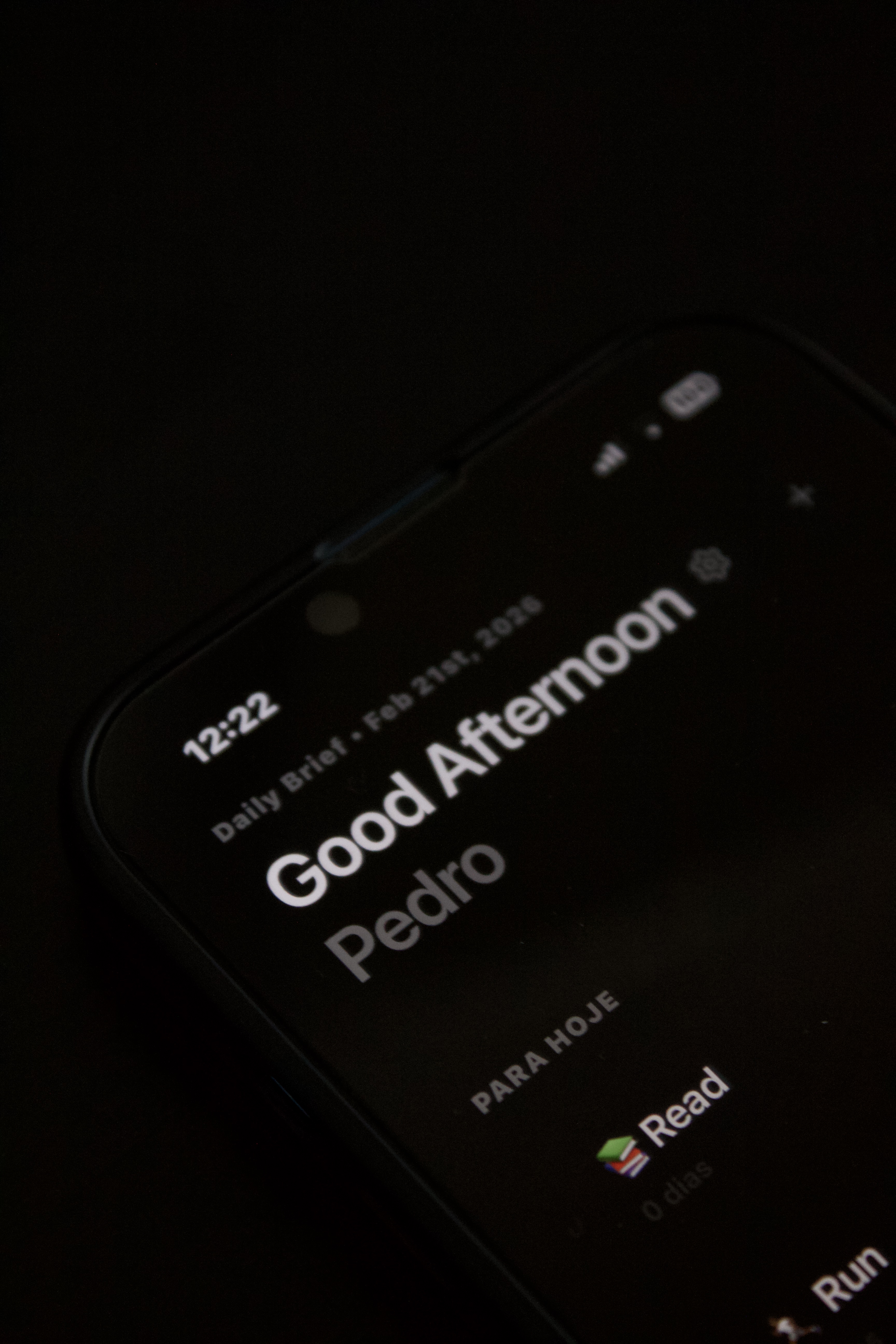 Zenith App Interface